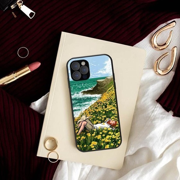 Case for iPhone 12 Pro Max‎ Oil Painting Design - Picture 2 of 3